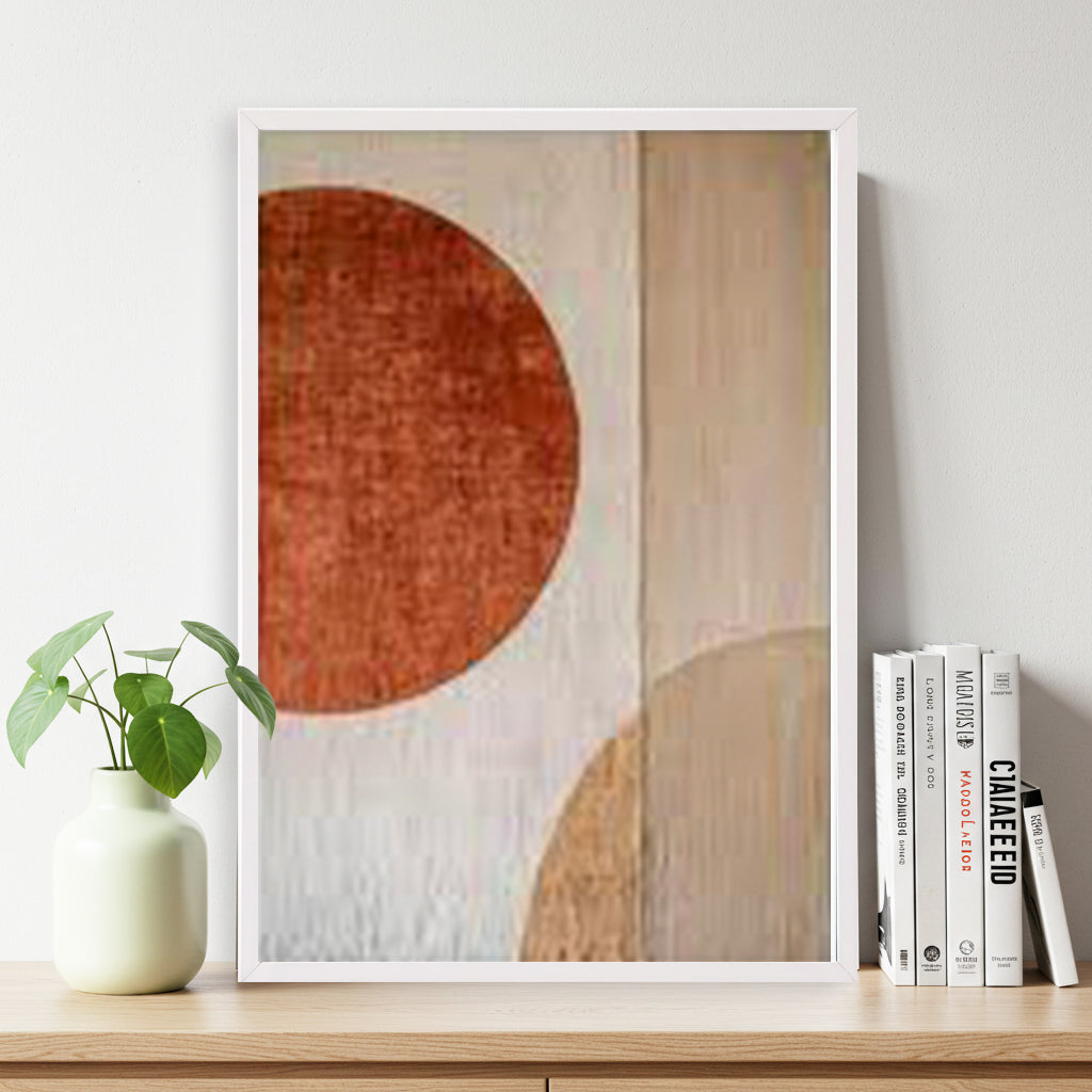 ラスティック ジャパンディ アートポスター 抽象画シリーズ