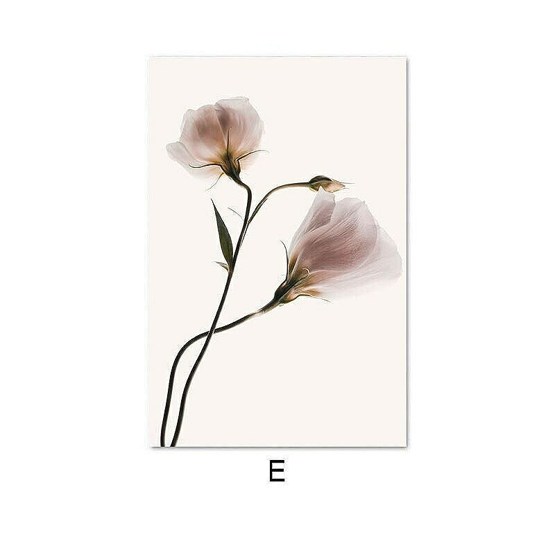額付きアートパネル 花 デザイン