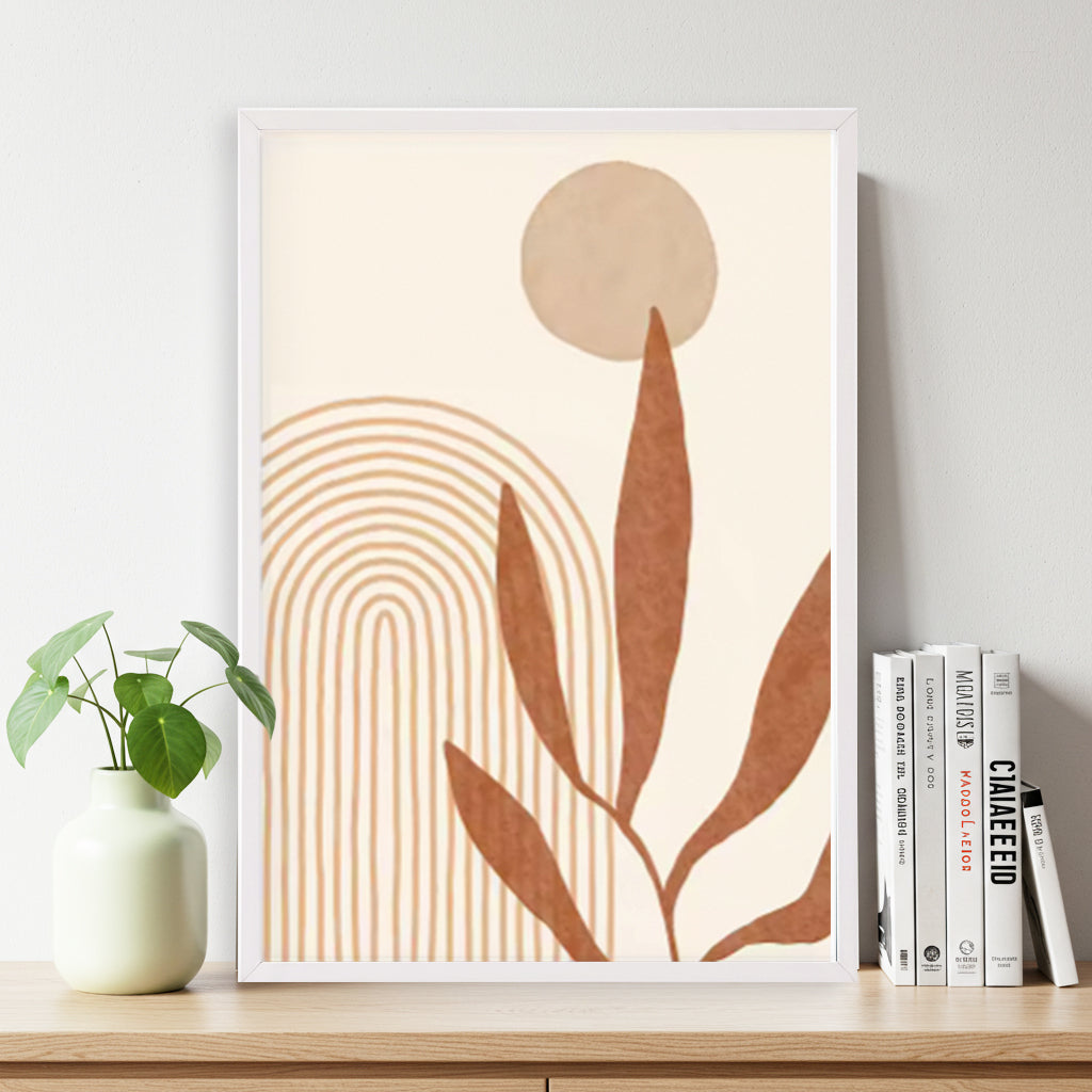 オーガニック　ジャパンディ　アートポスター　抽象画シリーズ