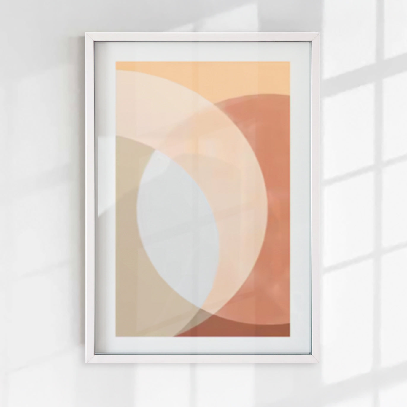 モダンミニマル　ジャパンディ　アートポスター　抽象画シリーズ