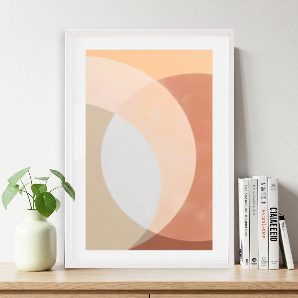 モダンミニマル　ジャパンディ　アートポスター　抽象画シリーズ