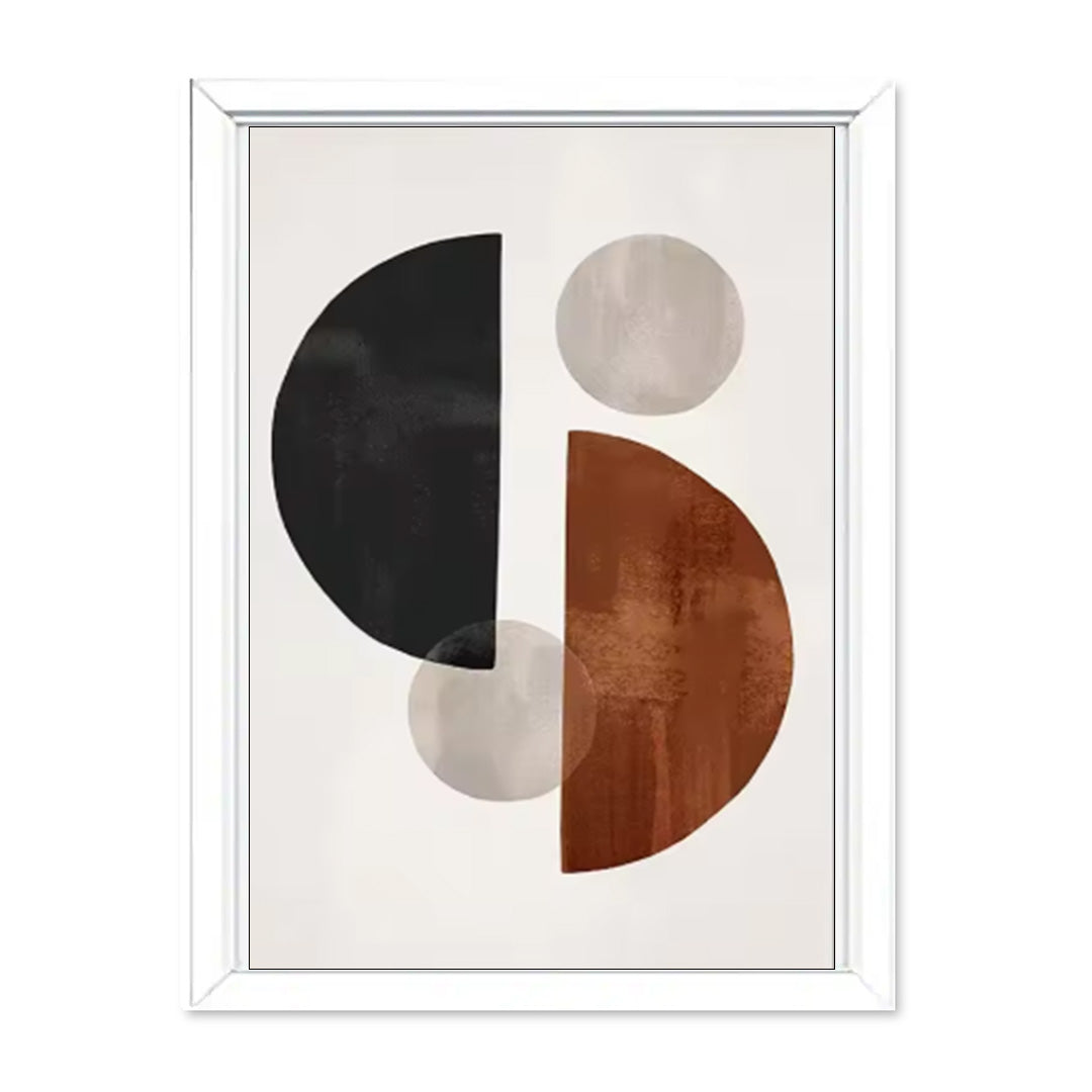 ナチュラル　ジャパンディ　アートポスター　抽象画シリーズ