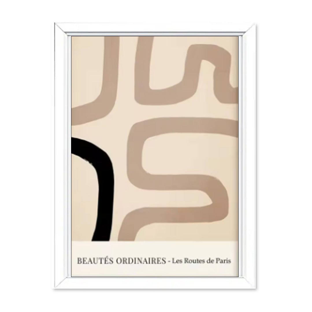 ミニマル　ジャパンディ　アートポスター　抽象画シリーズ